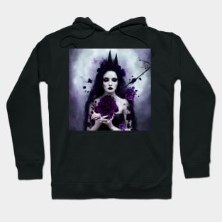 Violet Purple Witch Hoodie